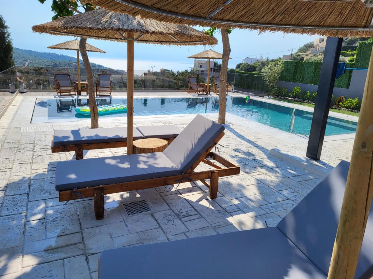 Stergiou Luxury Apartments With Shared Pool Anávyssos Eksteriør bilde