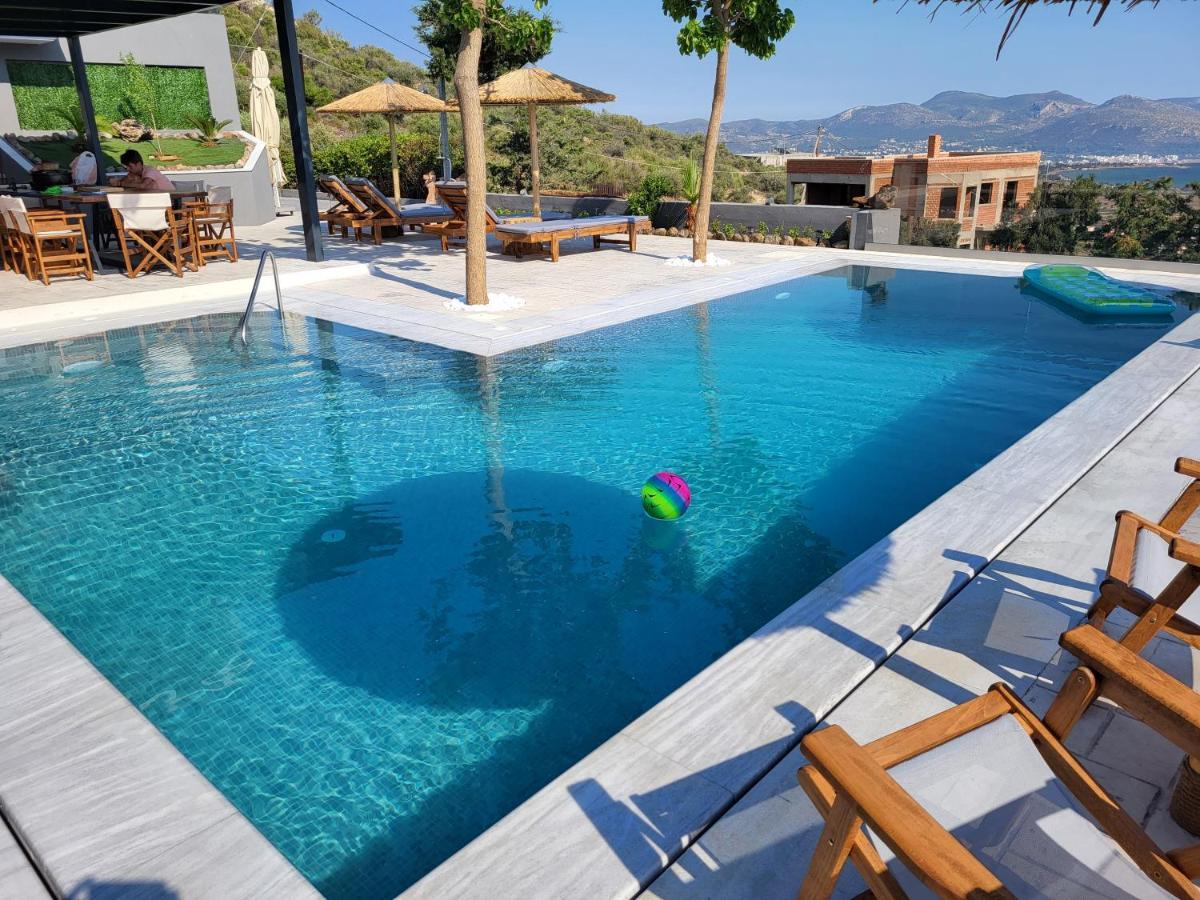 Stergiou Luxury Apartments With Shared Pool Anávyssos Eksteriør bilde