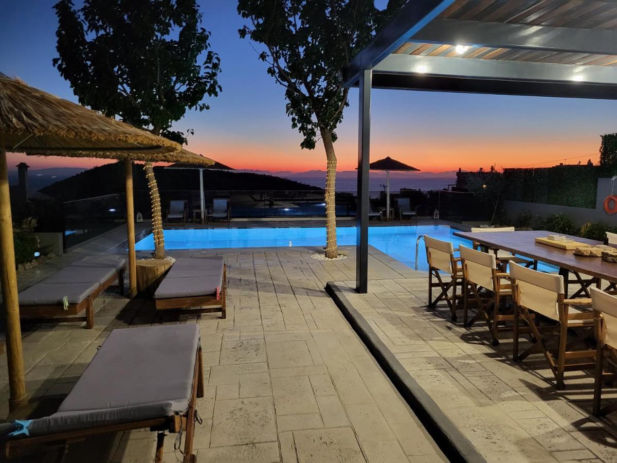 Stergiou Luxury Apartments With Shared Pool Anávyssos Eksteriør bilde